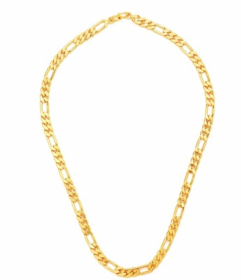 Tsquare 24 Inch Gents Chain Classic Daily Party Wear Looks Real Gold For Boys Mens Gold-plated Plated Alloy Chain