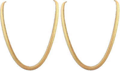 HEM RUPA The Perfect Necklace Chain for Men and Boys Gold-plated Plated Metal Chain