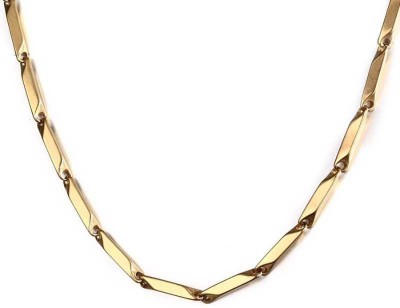 vien VIEN, Stunning Italian Solid Titanium Plated Stainless Steel Chain Gold-plated Plated Stainless Steel Chain Set