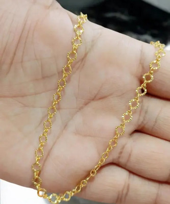 PRASUB `top running daily use brass gold chains Gold-plated Plated Brass Chain