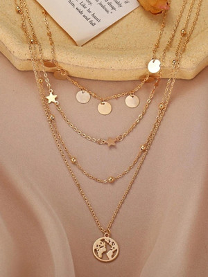 AVR JEWELS Gold-plated Plated Alloy Layered