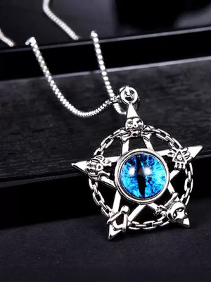 P. R. PRINTS Silver Plated Alloy Necklace Set