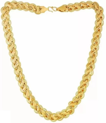 Sukkhi Sukkhi Elegant Gold Plated Link Chain for Men Gold-plated Plated Alloy Chain