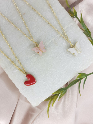 EnlightenMani Gold-plated Plated Alloy Necklace