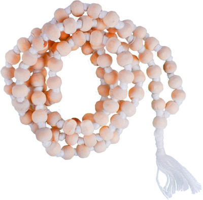 Mayapuri Tulsi Japa Mala 108+1 Chanting Beads Original for Daily Mantra Jaap (Pack of 1) Wood Chain