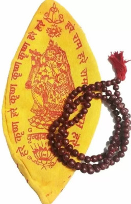AKNaturals Fashion Original Chandan Mala 108 Beads for Jaap & Wearing Wood Chain