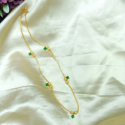 PRS GOLD COVERING short chain micro plated jewellery Gold-plated Plated Copper Chain