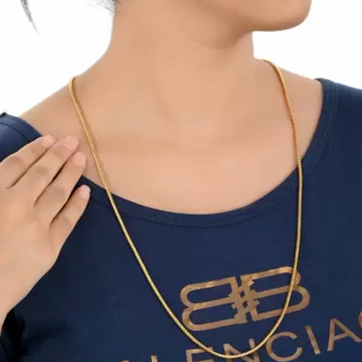 JSS-MP Crystal Gold-plated Plated Brass Chain