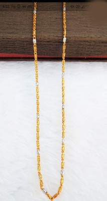 aggrawal jari chain Gold-plated Plated Brass Chain
