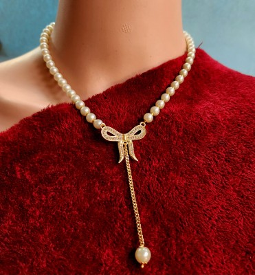 VIMALNATH SALES Pearl, Moonstone Gold-plated Plated Brass Choker