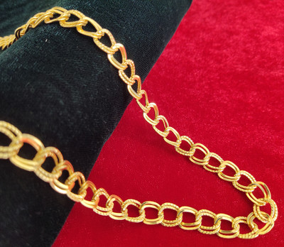 SHUBHART Stylish & Trendy Gold-plated Plated Alloy Chain