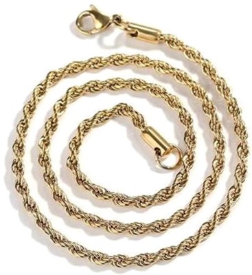 zoomi fashion DERR099JUY17 Gold-plated Plated Brass Chain