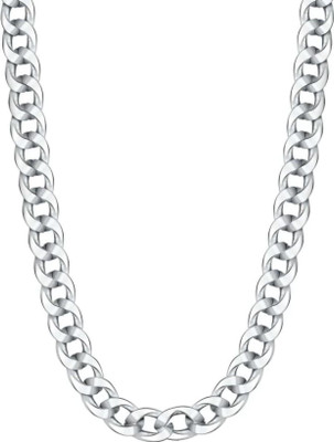 Basukiya Silver Plated Alloy Chain