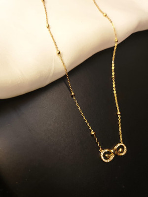 kiyu ziyu Gold-plated Plated Stainless Steel Chain