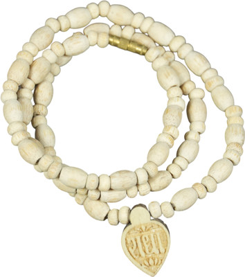 SHATAKAM Tulsi mala with radha locket for jaap,chanting,meditation Wood Chain
