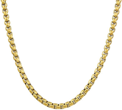 TulipMash Gold-plated Plated Brass Chain