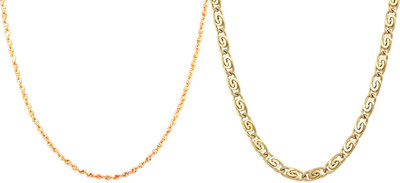 Nawab Collection Fashionable Stylish And Trendy Classic Design Chain for Women Gold-plated Plated Brass Chain