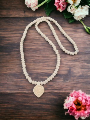 Dharmsaar Wood Necklace