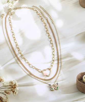 RUBANS Gold-plated Plated Brass Chain