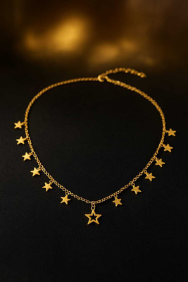 Maruti king Gold-plated Plated Brass Chain Set