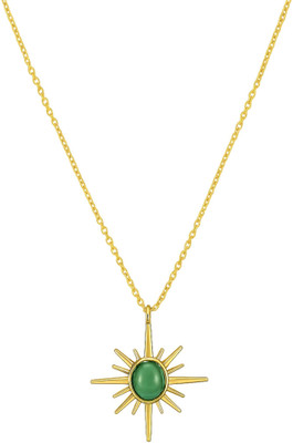 NEEVO Solara Ray Necklace Gold-plated Plated Stainless Steel Necklace