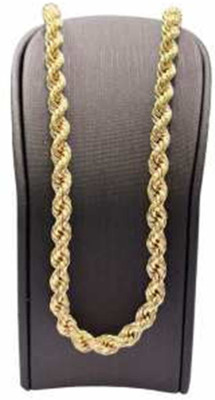 zoomi fashion rope chainA3 Gold-plated Plated Brass Chain