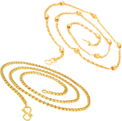 Charms Gold-plated Plated Alloy Chain Set