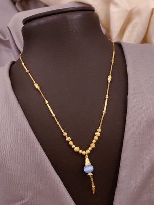 S K D J Necklace & Chain Gold-plated Plated Brass Necklace