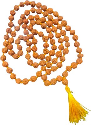 Radheshyam Murlidhar Tulsi Mala Wale Original 5 Mukhi Rudraksha Mala with 108 Rudraksha S Rudraksha Chain