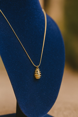 RAYEOS Gold-plated Plated Stainless Steel Chain