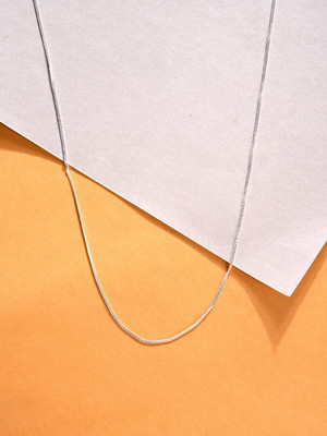CLARA Curb Sterling Silver Chain