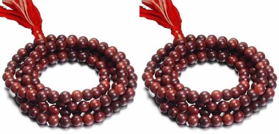 AKNaturals Fashion Original Chandan Mala 108 Beads for Jaap & Wearing Wood Chain