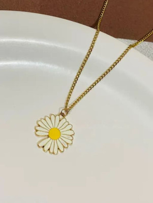 sasha traders Gold-plated Plated Alloy Chain Set