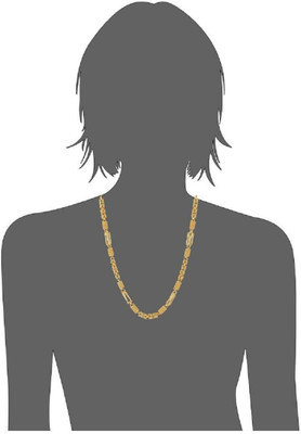 Pitaamaa Designer 22kt Gold-plated Plated Alloy Chain