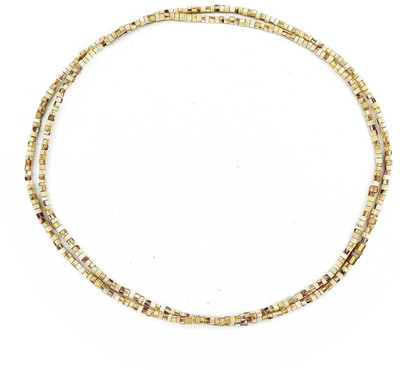 TulipMash Tulsi Kanthi Mala 2 Round | Original Tulasi Kanthi Mala Wood Chain