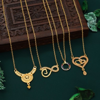 Seora Enchanting Embrace Gold-plated Plated Alloy Chain Set