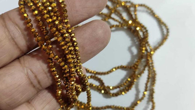 SHATAKAM original mala 1 Crystal Gold-plated Plated Crystal Chain