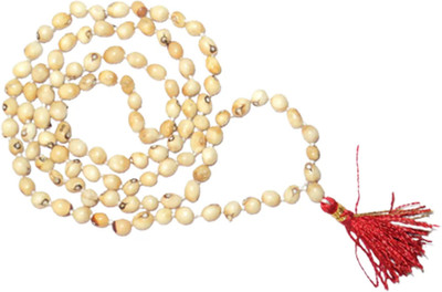 salasar White Mala Natural 108+1 Beads Spiritual and Religious Use Stone Chain