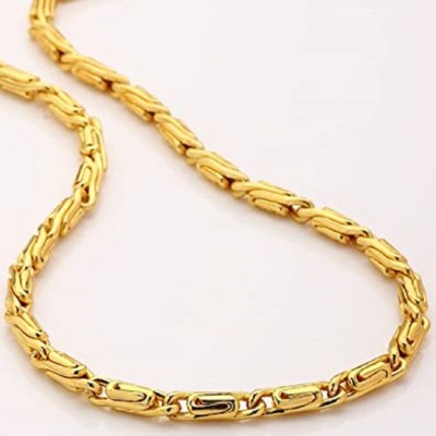 RV jewels Gold-Plated NeW Round Chain Fit for Men & Women Gold-plated Plated Alloy Chain Brass Chain