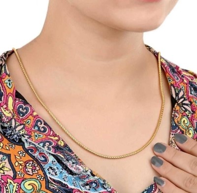 REIRSON REIRSON Gold-plated stylish trendy alloy chain Gold-plated Plated Alloy Chain Set