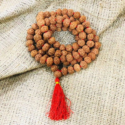 Shivtantra Rudraksha Mala (Lab Tested with Certificate): Energize Your Spirit Rudraksha Necklace