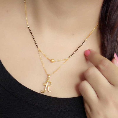 VPCREATION Cubic Zirconia Gold-plated Plated Alloy Chain