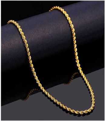 Faizam Collection On Point Fancy Gold-Plated Metal Chain Gold-plated Plated Metal Chain