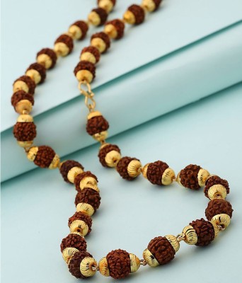 Shree Shyam Rudraksha mala for Chanting / Jaap orignal Nepal mala 03 Wood Chain