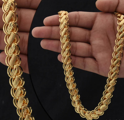 XAYIZ Gold-plated Plated Alloy Chain