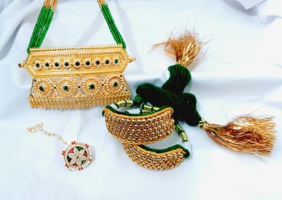 karishma fashion home Agate Gold-plated Plated Alloy Choker
