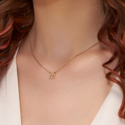 KYMEE KYMEE Sterling Silver Custom Name Necklace Sterling Silver Plated Silver Necklace