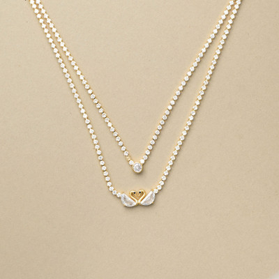 KIAH JEWEL Coastal Charm Plated Anti Tarnish Necklace Stainless Steel Necklace