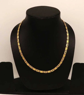 KUSMAENTERPRISE Gold-plated Plated Brass, Copper Chain