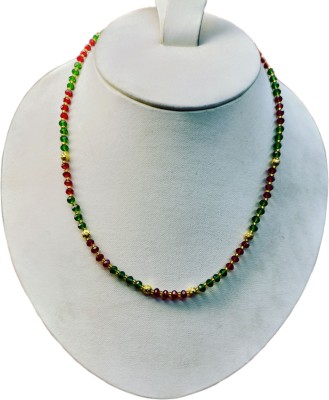 suvarn Beads Crystal Necklace